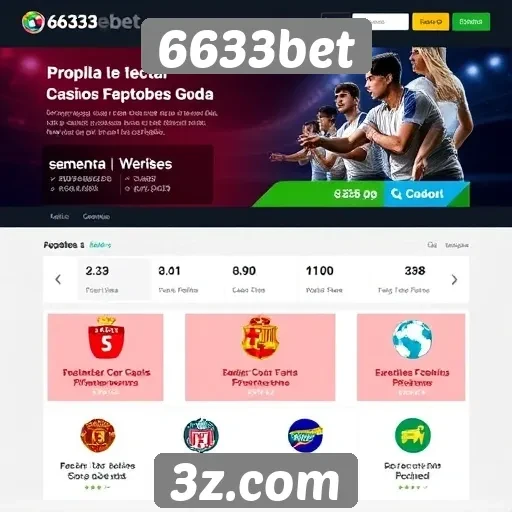Análise das funcionalidades do site 6633bet
