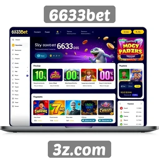 Interface e usabilidade da plataforma 6633bet