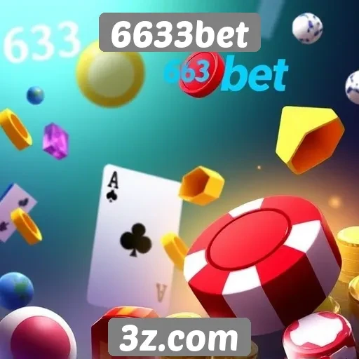 Variedade de jogos disponíveis na plataforma 6633bet